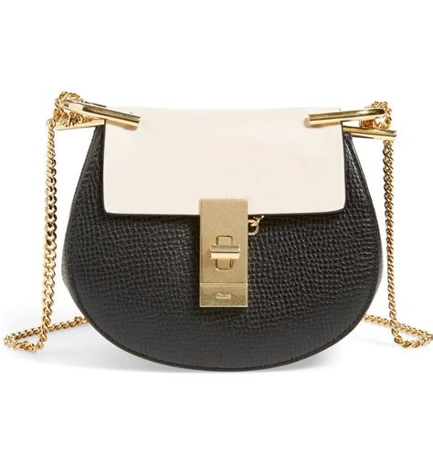 chloe drew nano crossbody|CHLOE Textured Calfskin Lambskin Nano Drew Shoulder Bag .